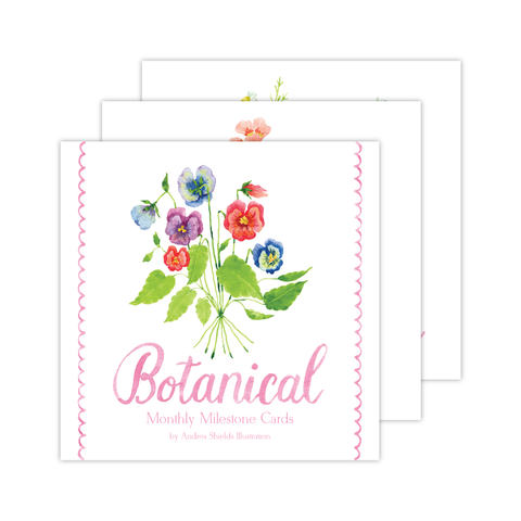 Milestone Cards | Botanical Bouquets