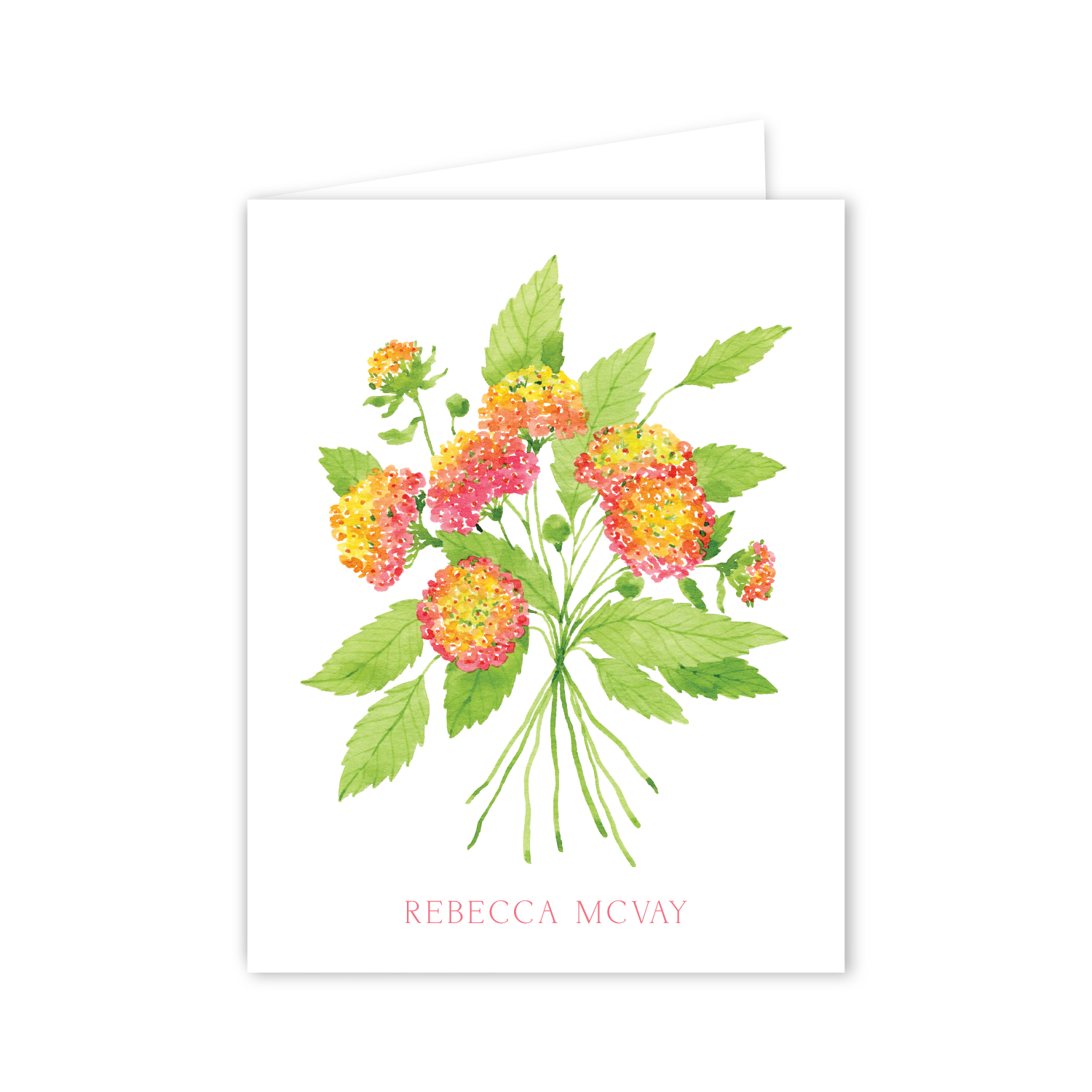 Lantanas Notecards | Botanical Bouquets