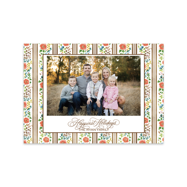Autumn Stripes Horizontal | Holiday Cards
