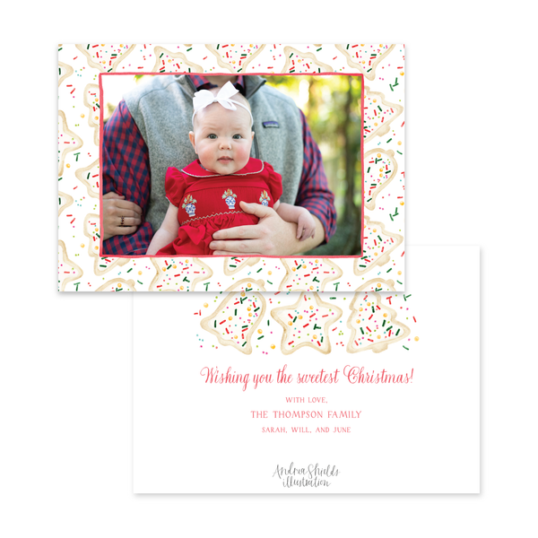 Christmas Cookies Border | Holiday Cards