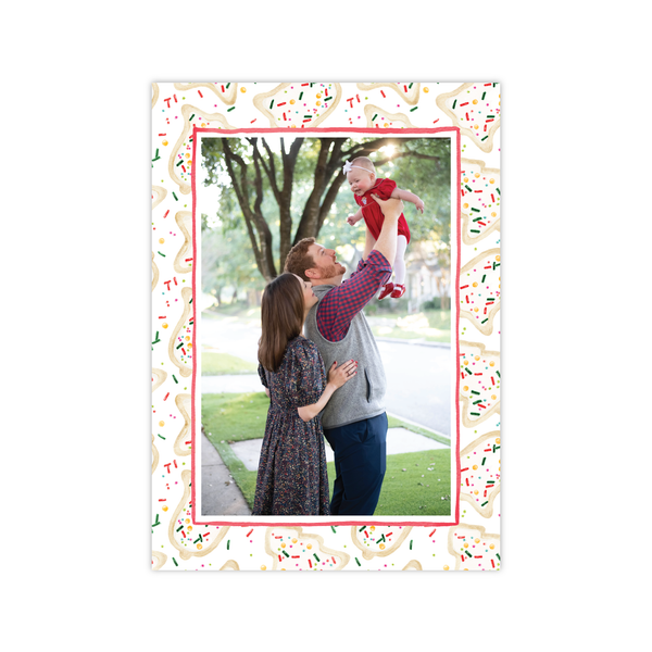 Christmas Cookies Border | Holiday Cards