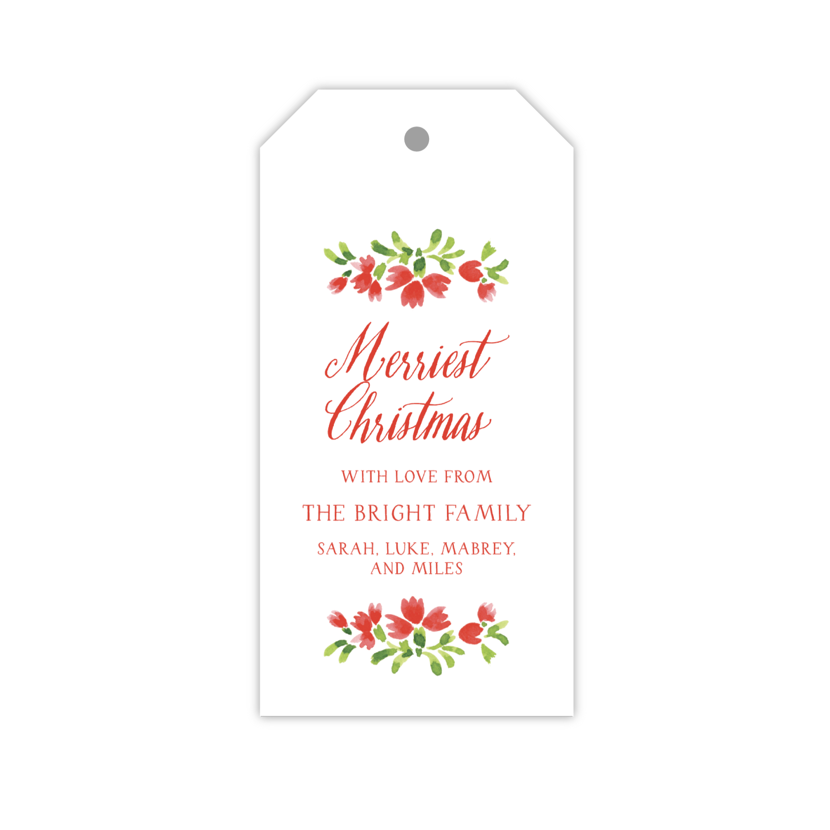 Christmas Embroidery | Gift Tags