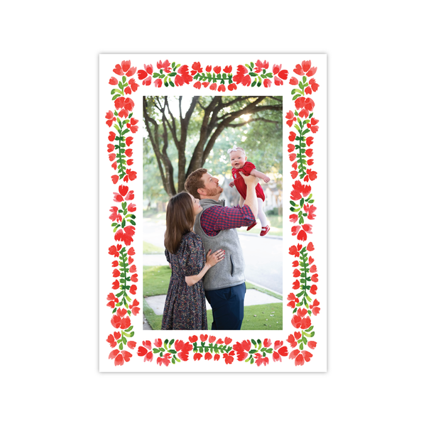 Christmas Embroidery Frame | Holiday Cards