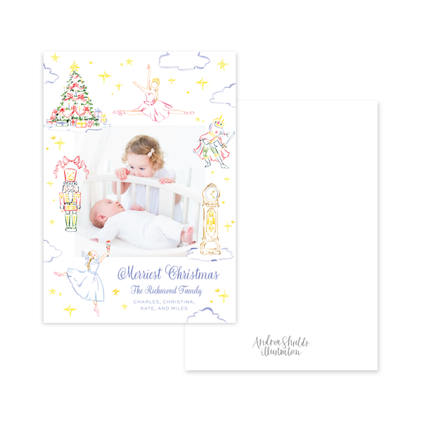 Nutcracker Colorful | Holiday Cards