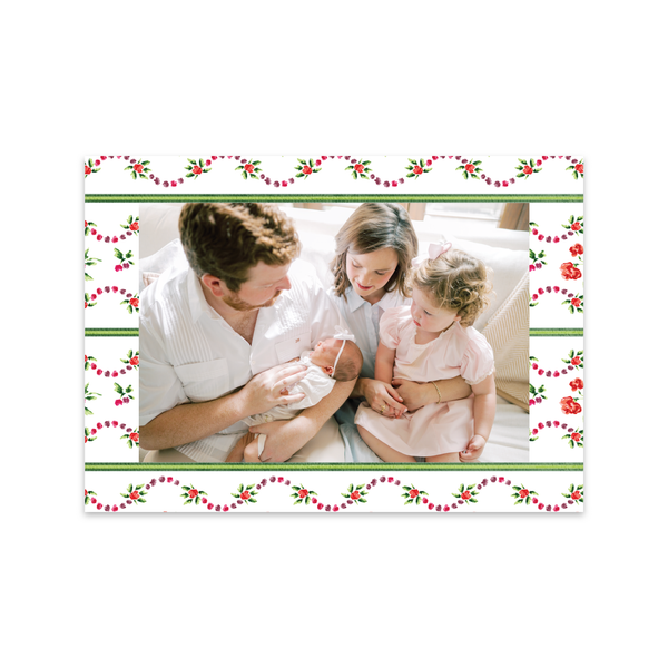 Rose Garden Pattern | Holiday Cards