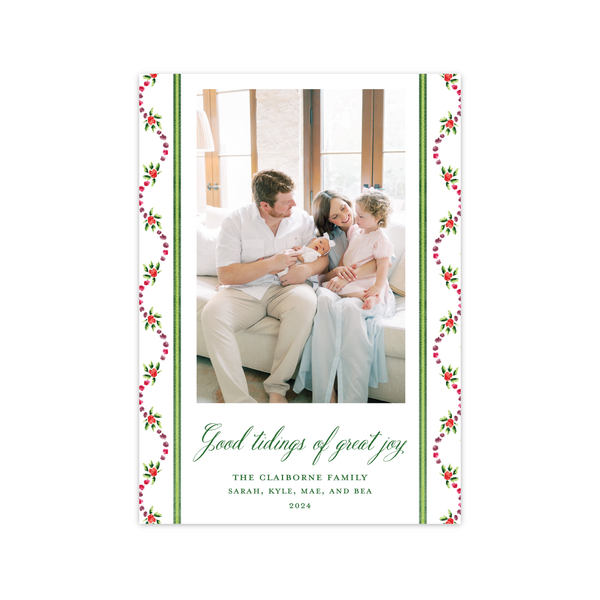 Rose Garden Pattern | Holiday Cards