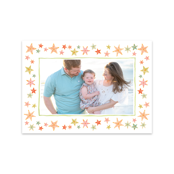 Vintage Stars Border | Holiday Cards