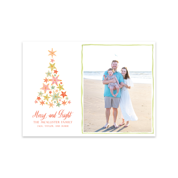 Vintage Stars Tree | Holiday Cards