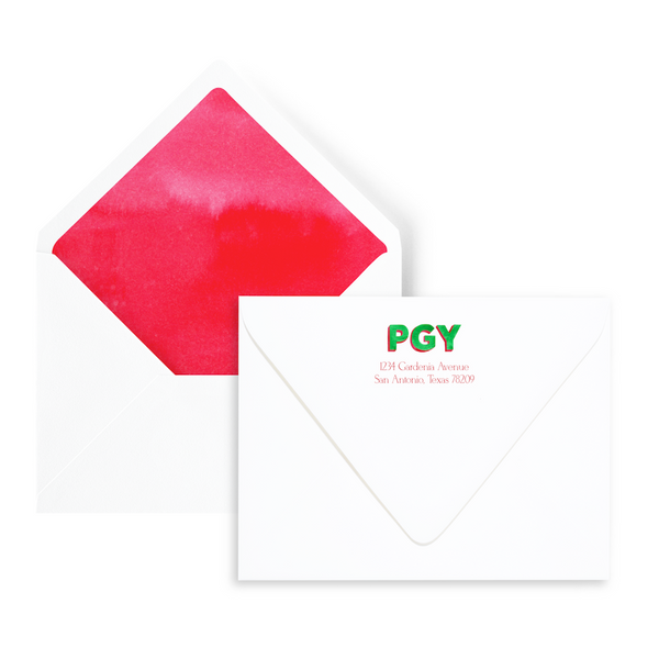 Notecards | Hand Painted Monogram Stationery