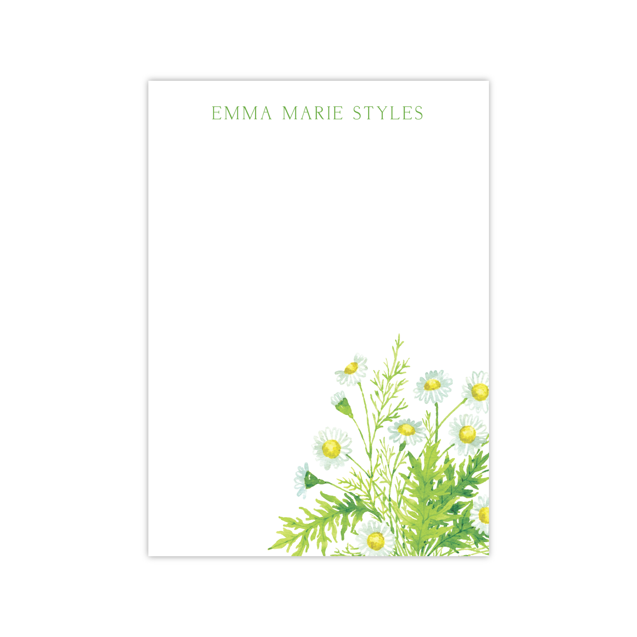 Chamomile Notepads | Botanical Bouquets