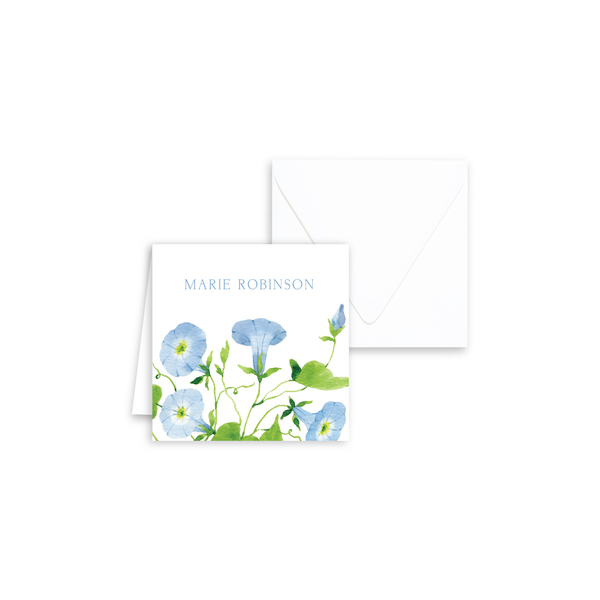 Morning Glory Enclosure Cards | Botanical Bouquets