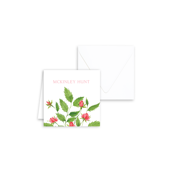 Roses Enclosure Cards | Botanical Bouquets