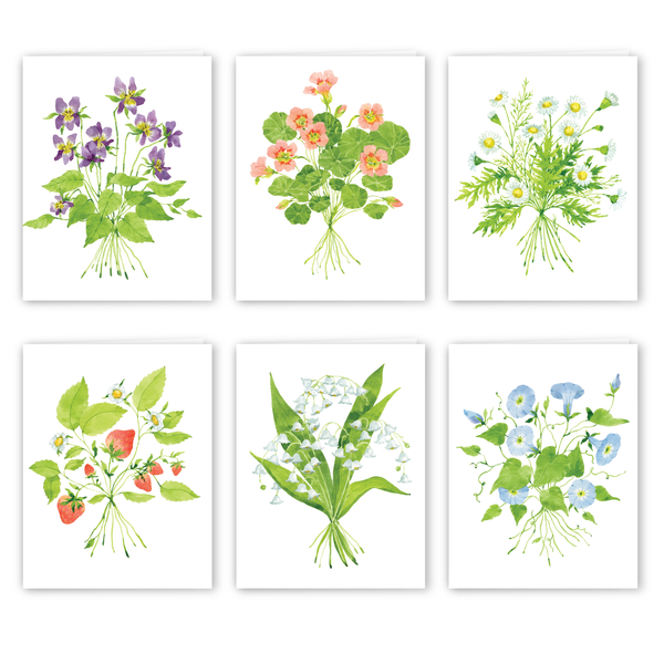 Assorted Card Set | Botanical Bouquets