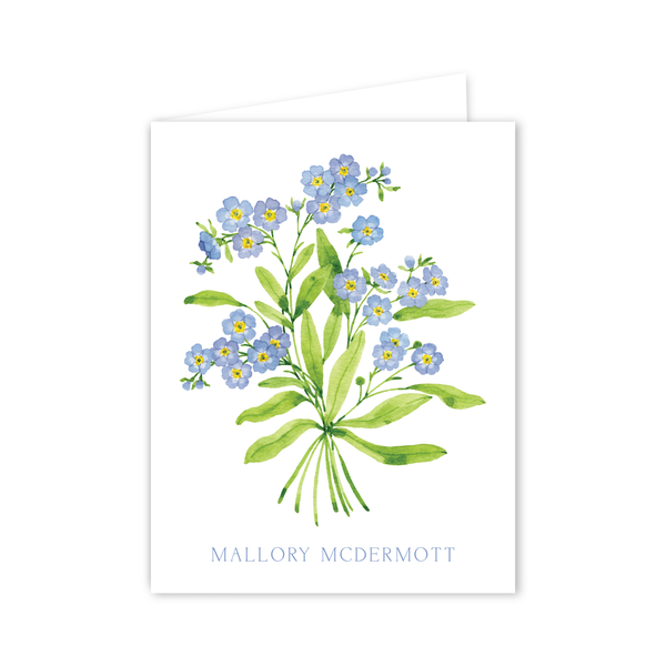 Forget Me Nots Notecards | Botanical Bouquets