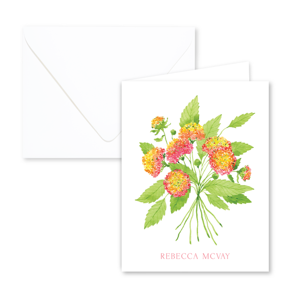 Lantanas Notecards | Botanical Bouquets