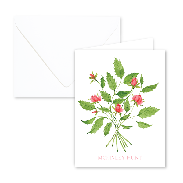 Roses Notecards | Botanical Bouquets