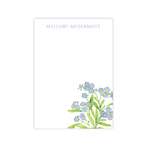 Forget Me Nots Notepads | Botanical Bouquets