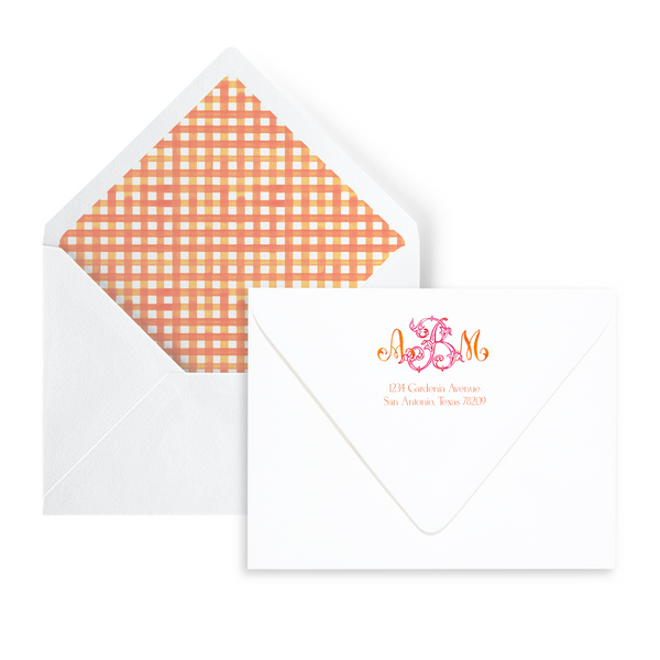 Notecards | Hand Painted Monogram Stationery