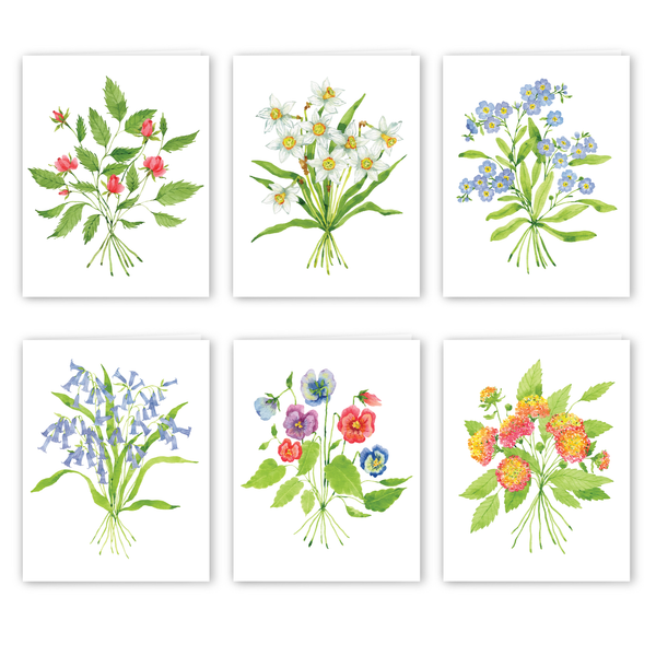 Assorted Card Set | Botanical Bouquets