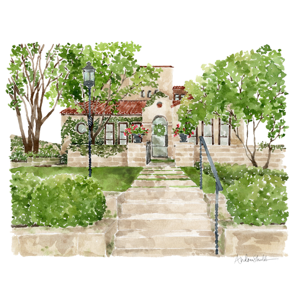 Home Portrait | Custom Illustration