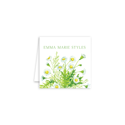 Chamomile Enclosure Cards | Botanical Bouquets