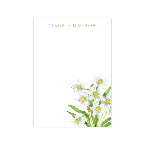 Daffodils Notepads | Botanical Bouquets