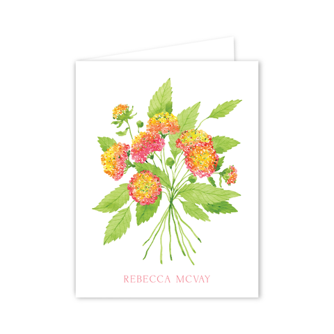 Lantanas Notecards | Botanical Bouquets