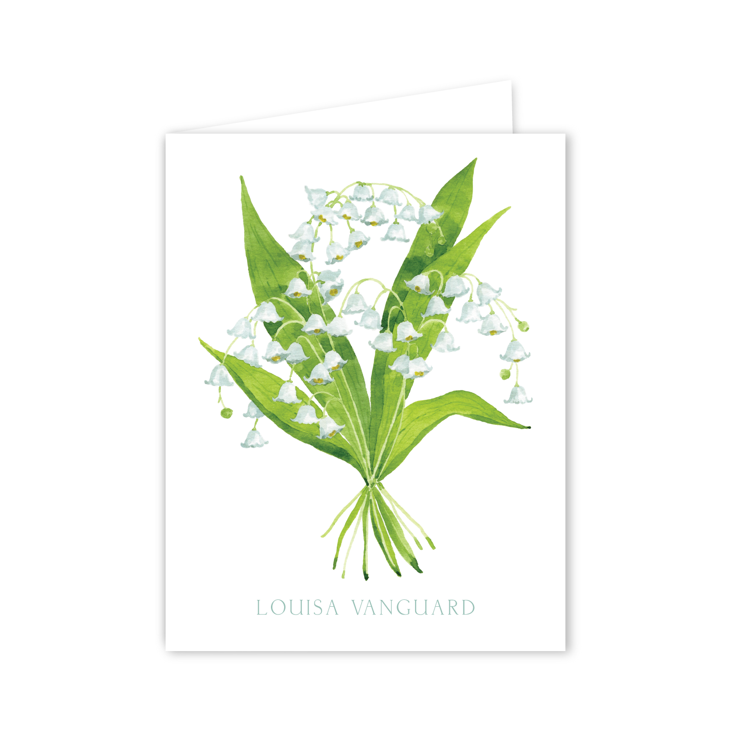 Lily of the Valley Notecards | Botanical Bouquets