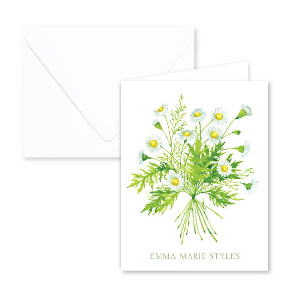 Chamomile Notecards | Botanical Bouquets