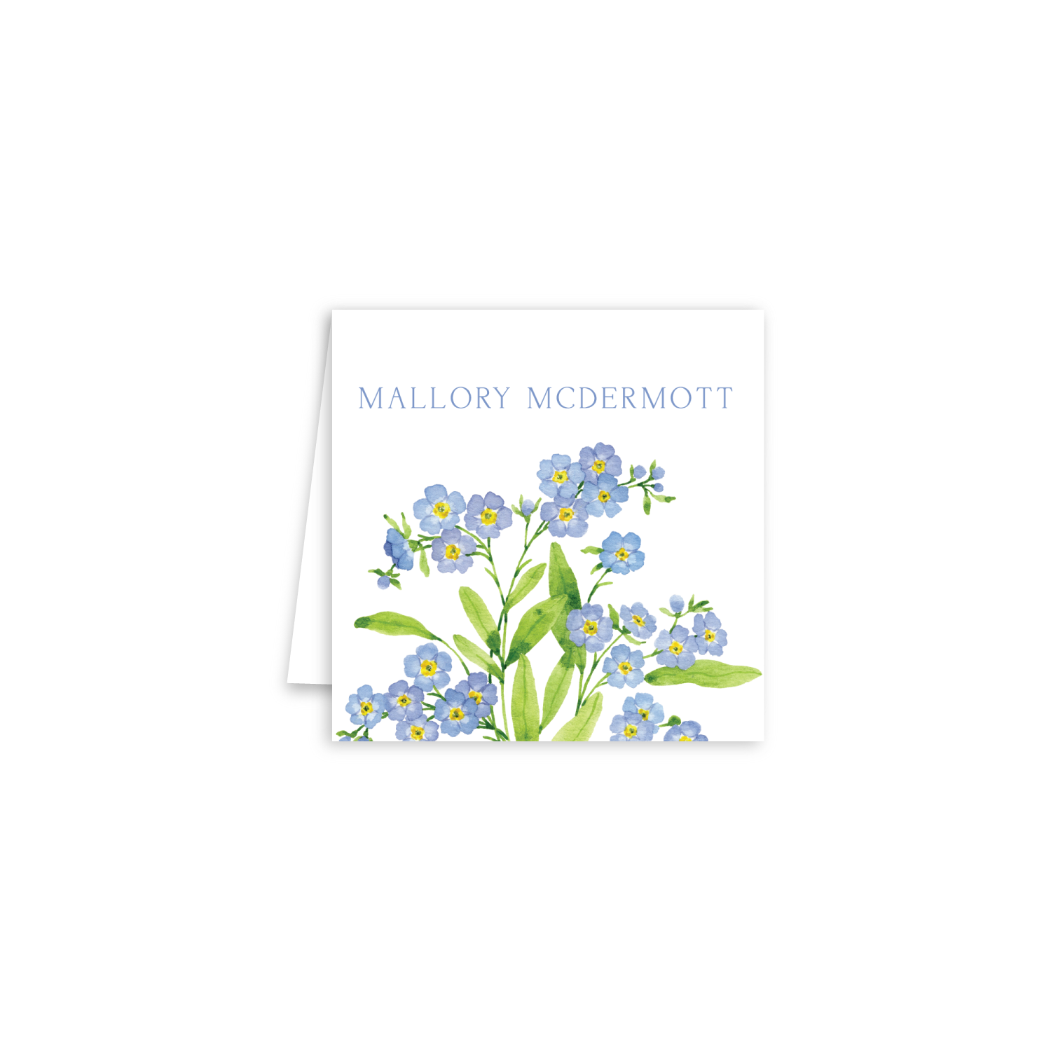 Forget Me Nots Enclosure Cards | Botanical Bouquets