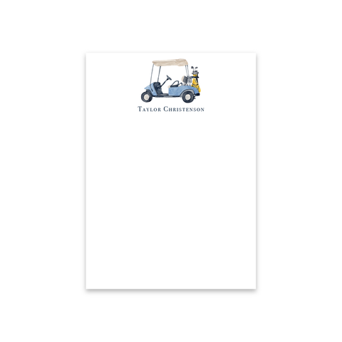 Golf Cart Notecards | Men's Stationery