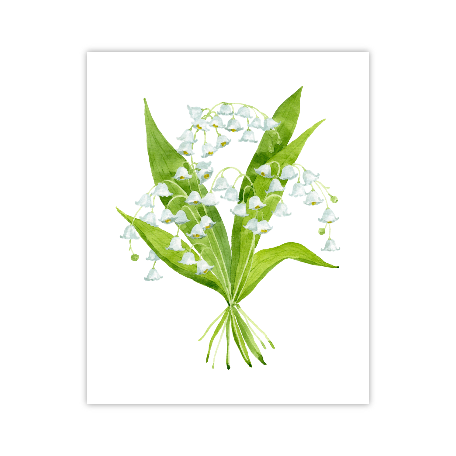 Lily of the Valley Print | Botanical Bouquets