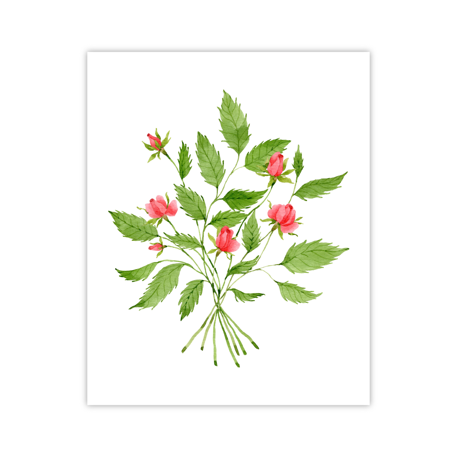 Roses Print | Botanical Bouquets