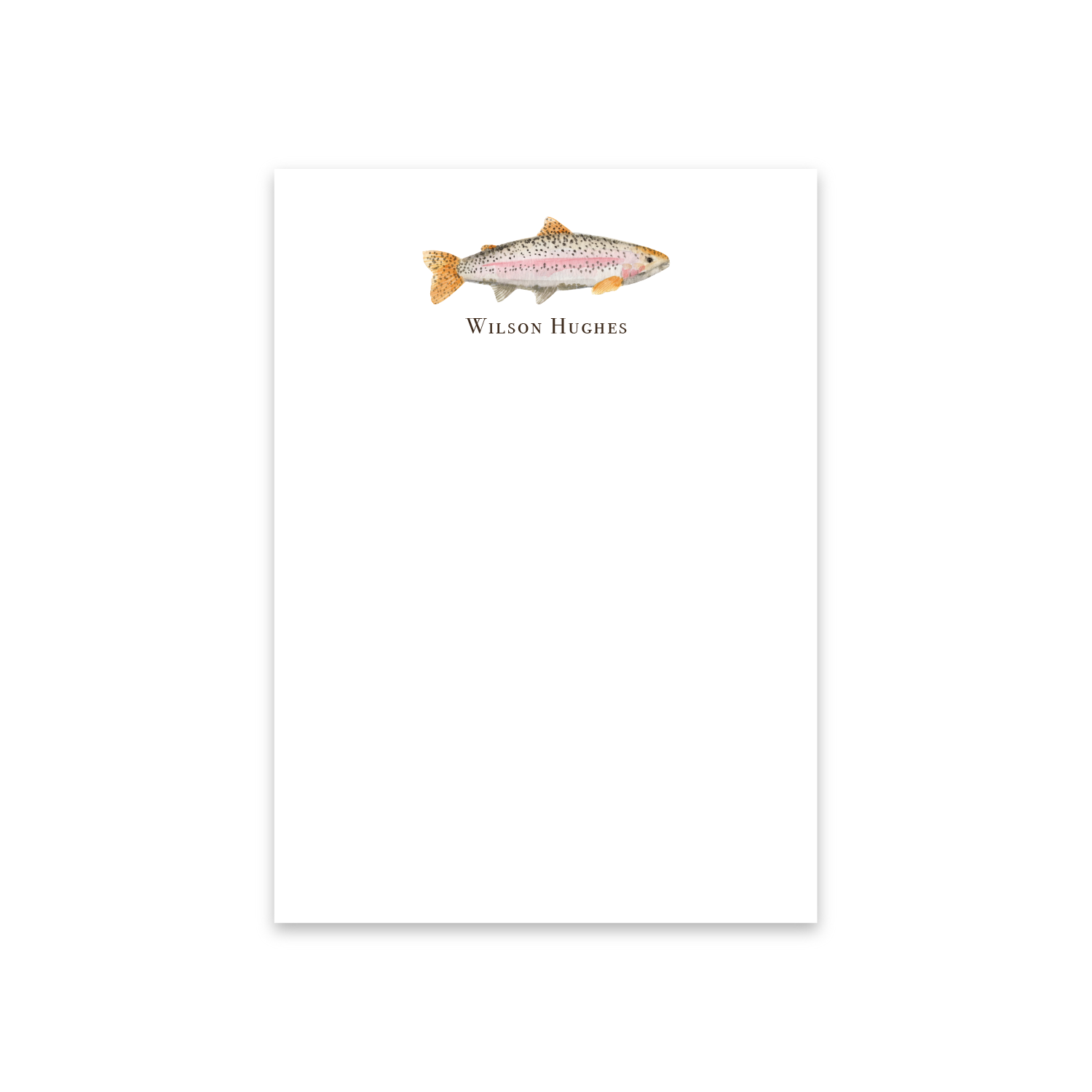 Rainbow Trout Notecards | Men's Stationery